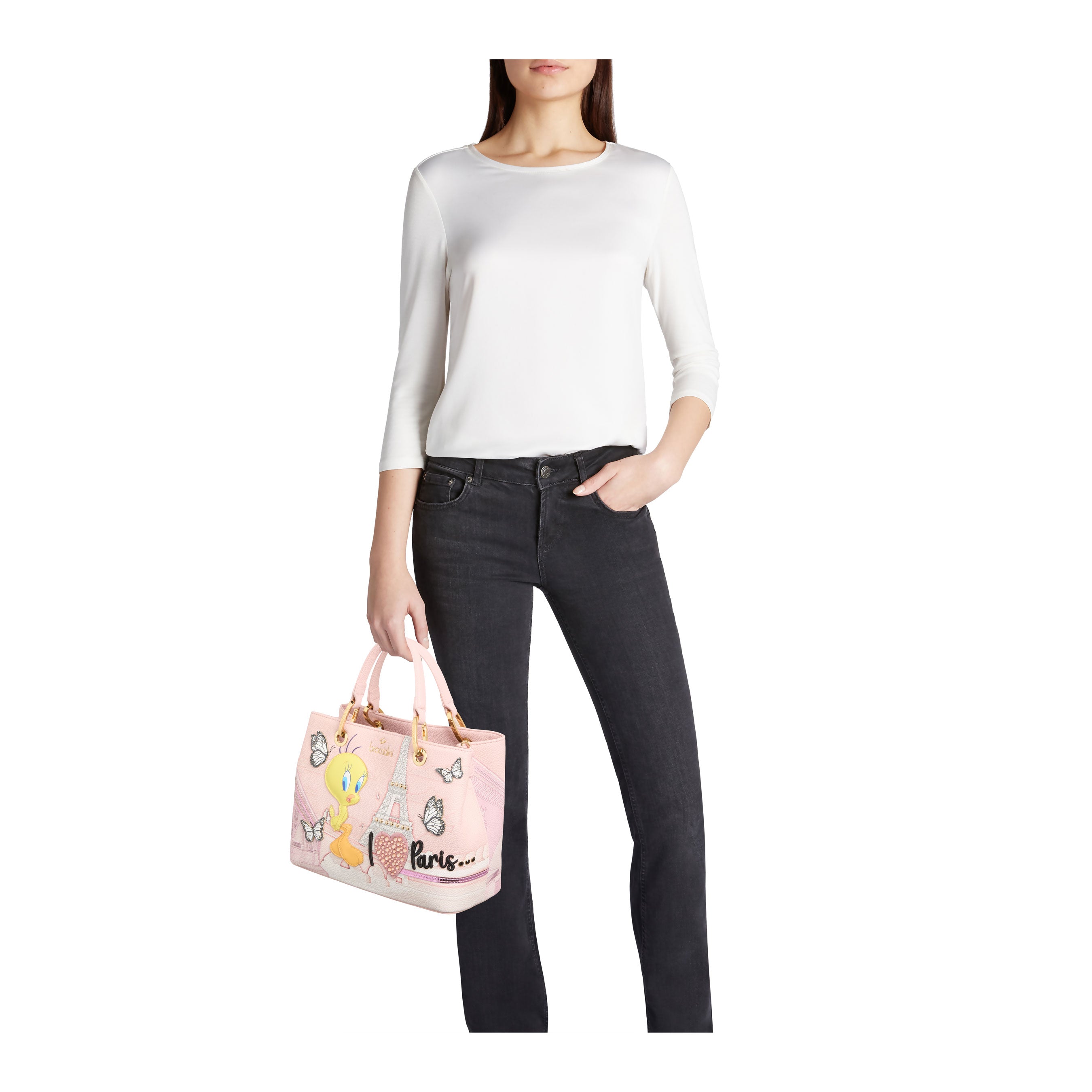 Borsa Braccialini Cartoline LT