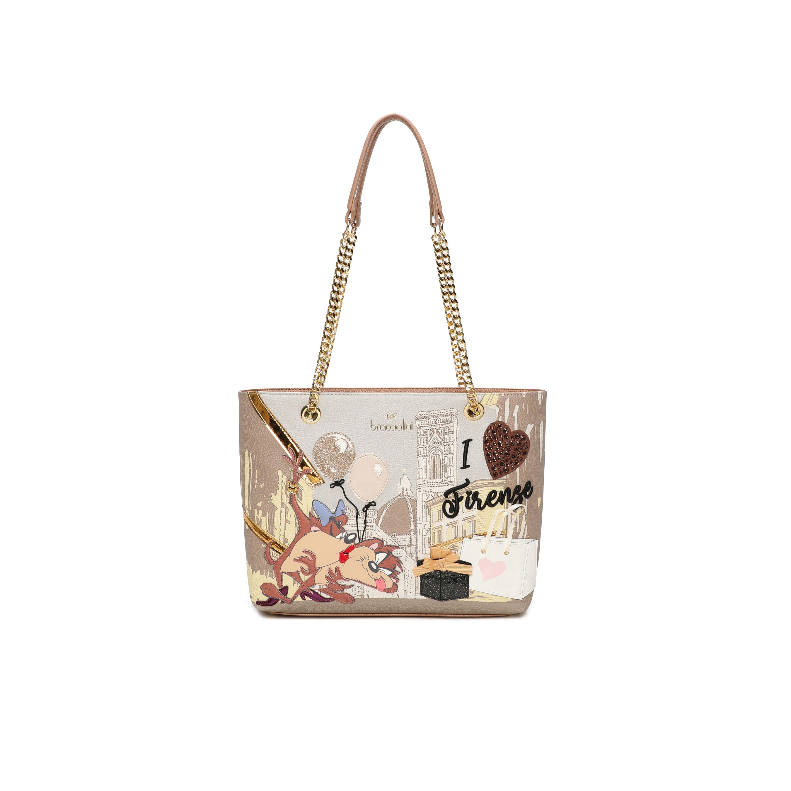 Borsa Braccialini Cartoline LT