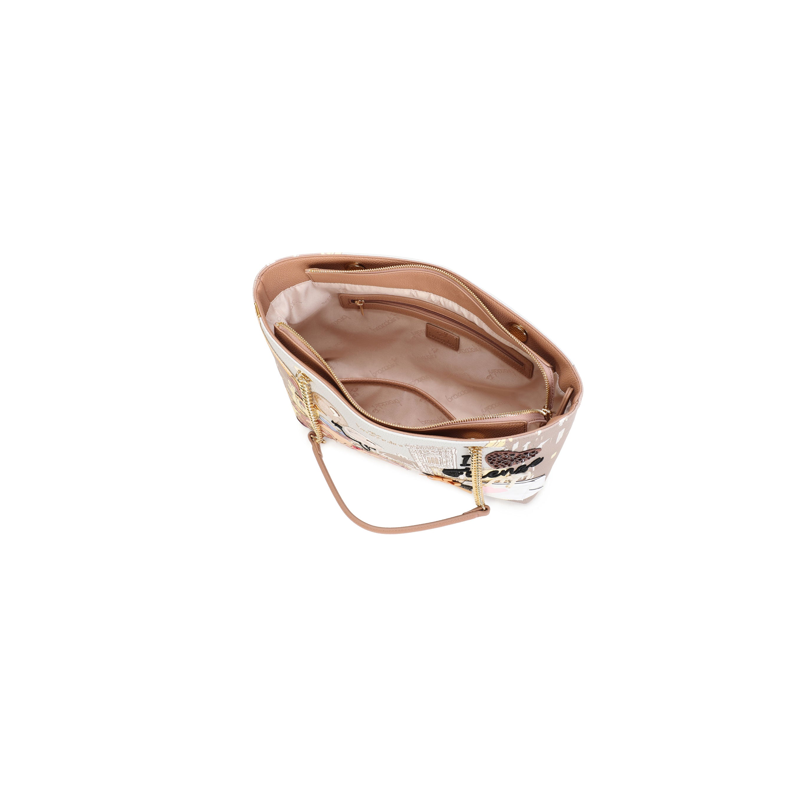 Borsa Braccialini Cartoline LT