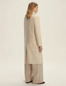 Cappotto semi-aderente - Bianco lana