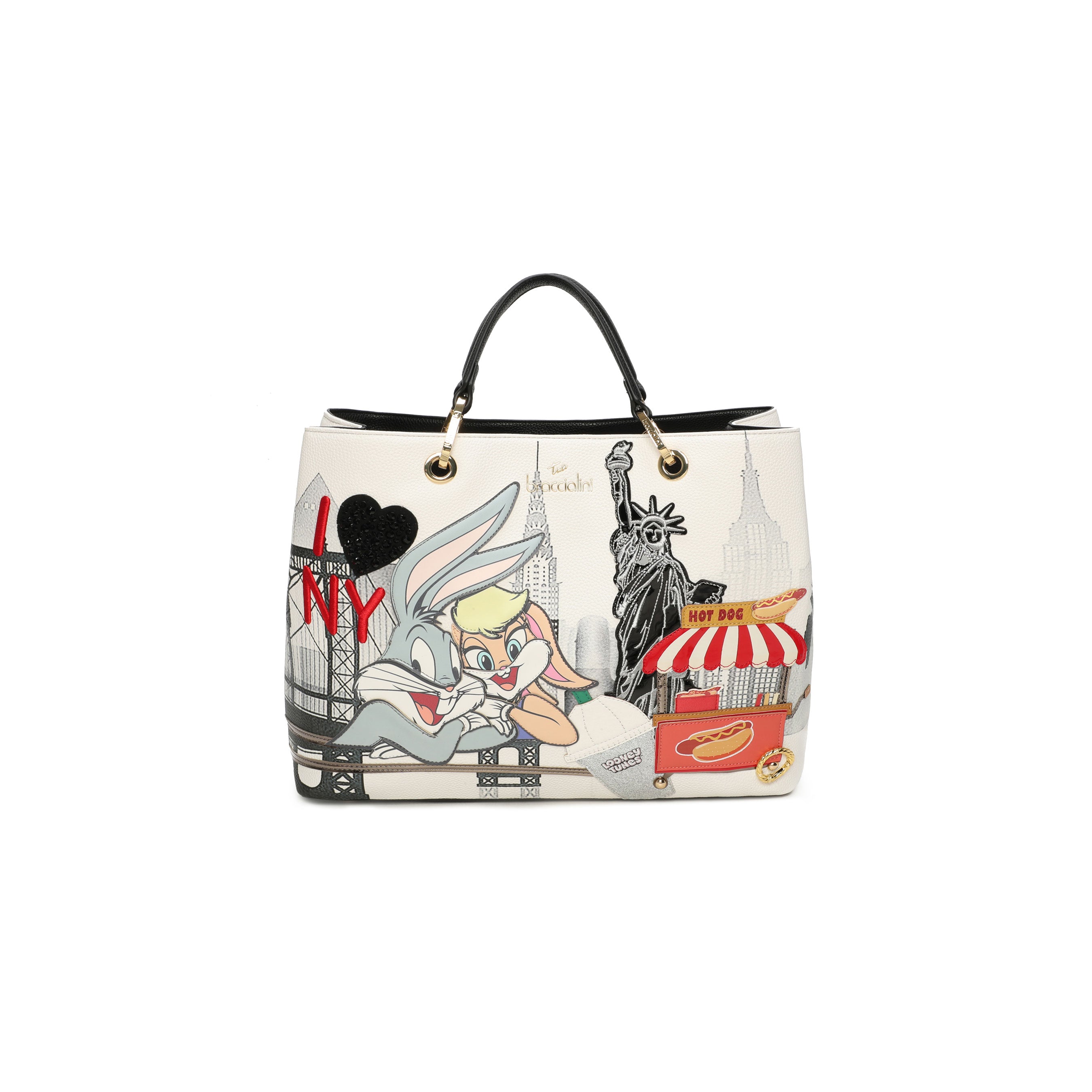 Borsa Braccialini Cartoline LT