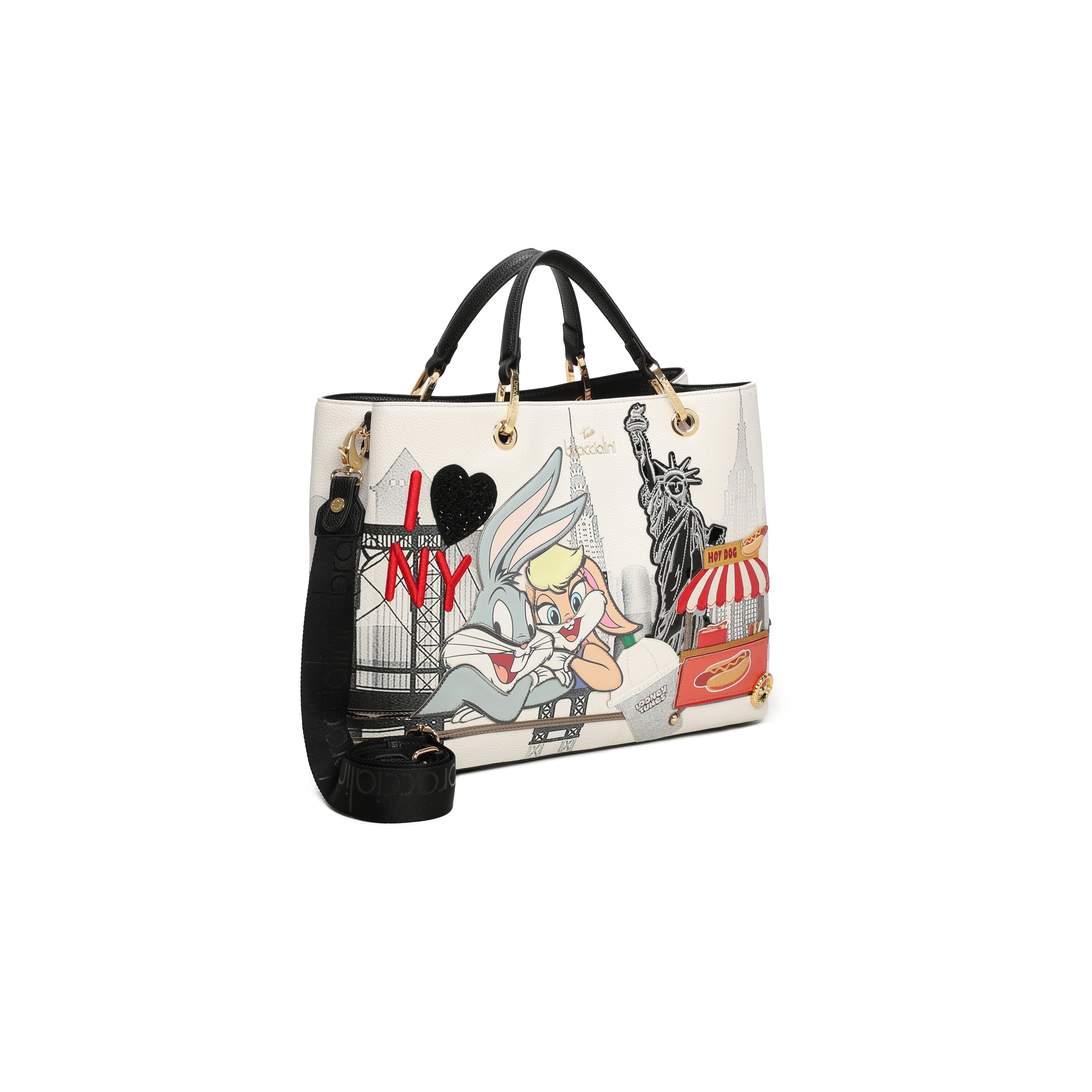 Borsa Braccialini Cartoline LT