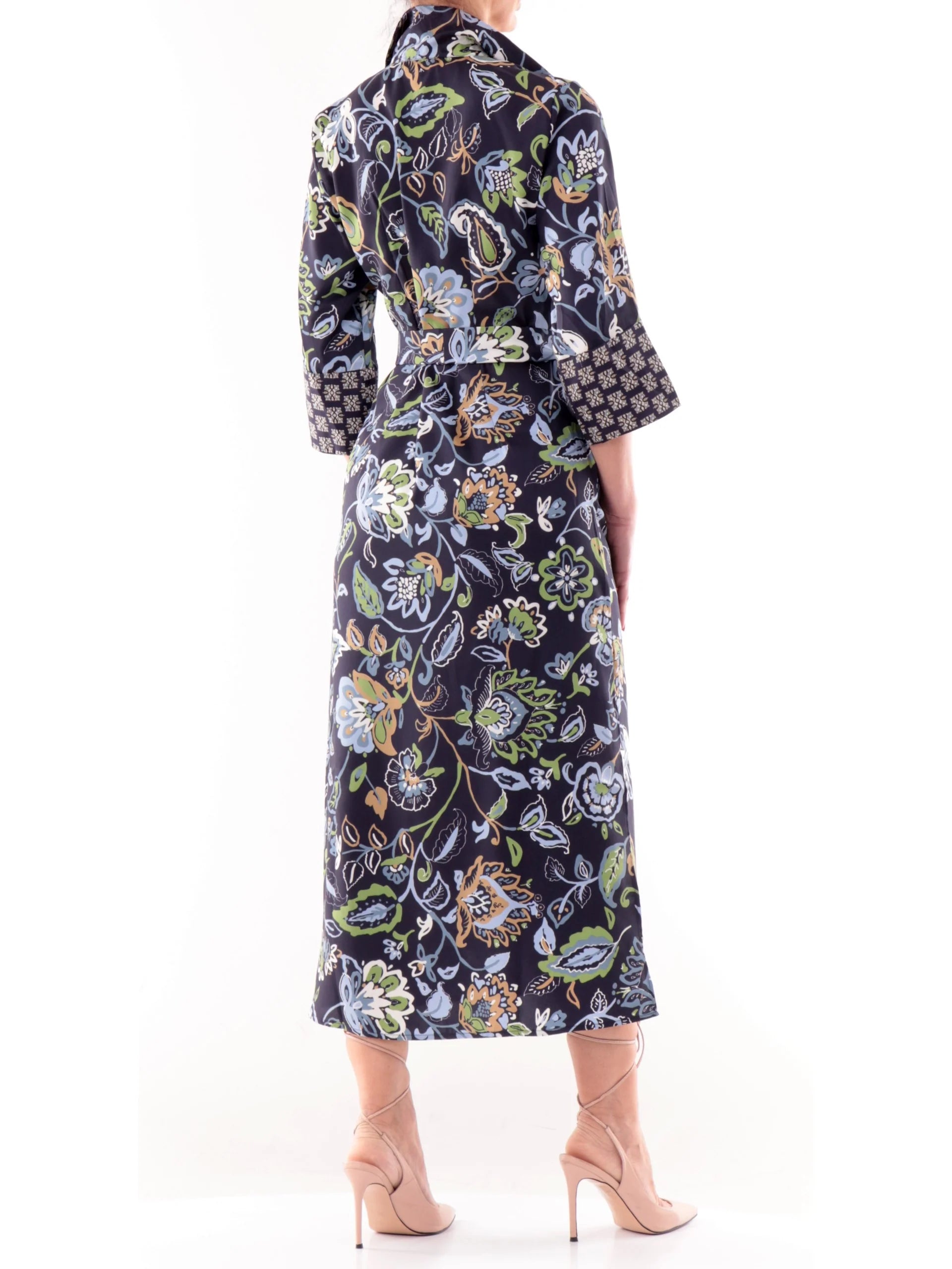Chemisier a manica tre quarti in twill  - Emme Marella