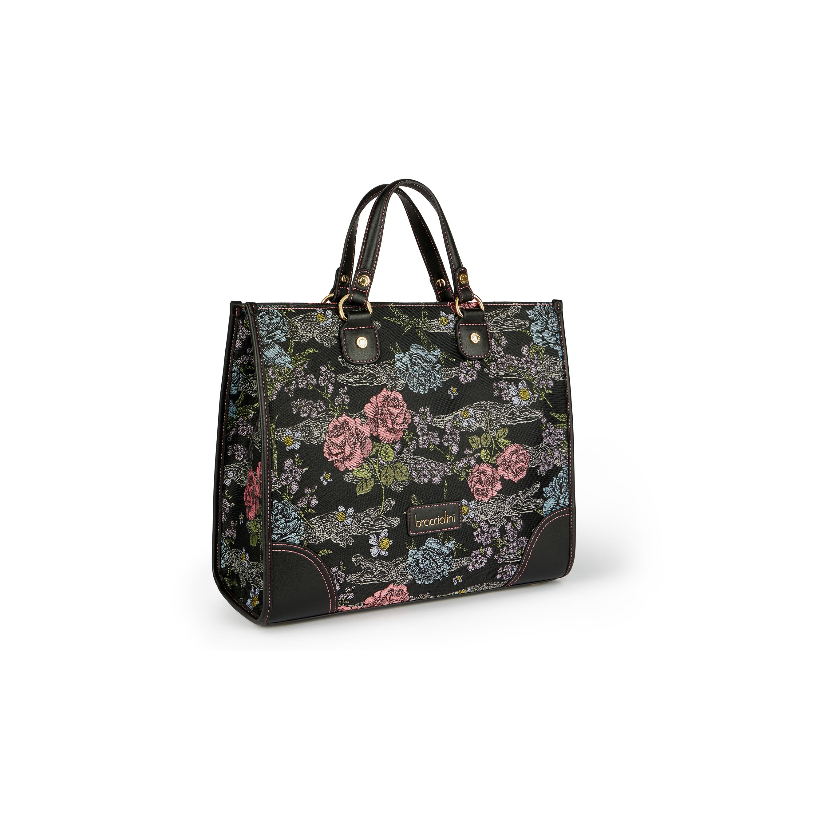 Borsa Braccialini Jacquard